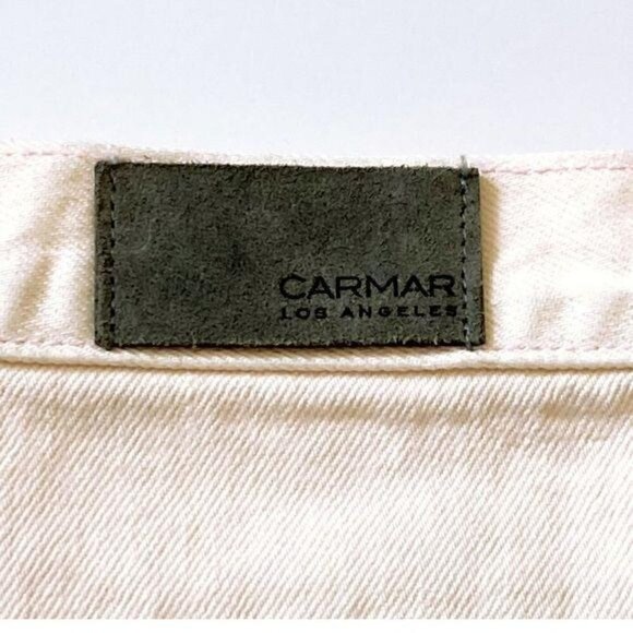 Carmar Avery Beatrice Zip Front Denim Skirt Sz 27 - Picture 11 of 14